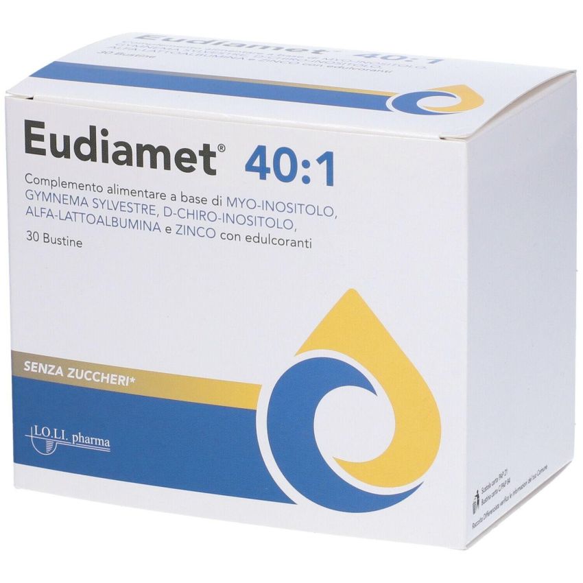 Eudiamet 40:1 Integratore Alimentare in Bustine, Pacco da 30