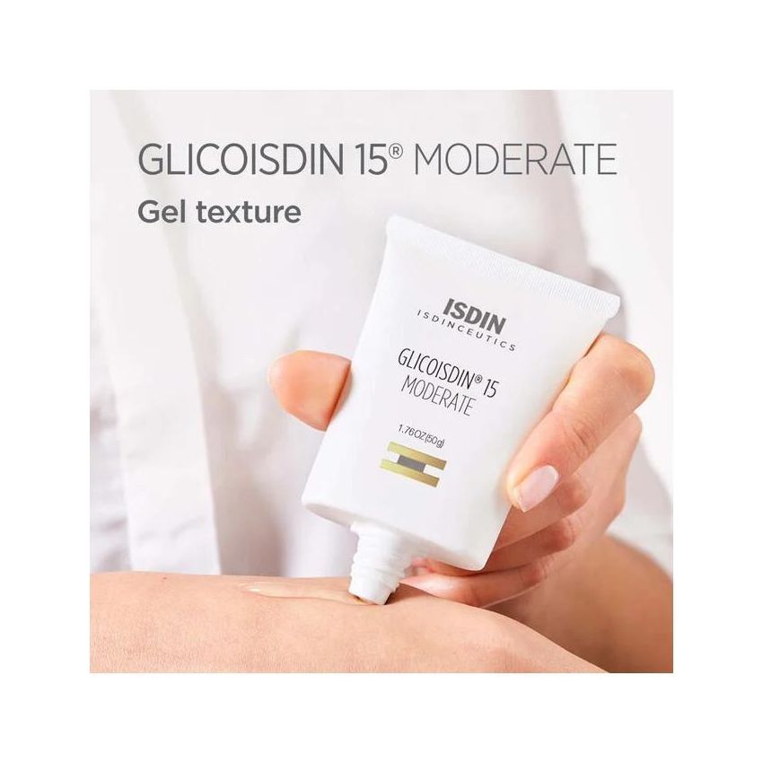 Isdin Isdinceutics Glicoisidin 15 - Gel esfoliante viso 50ml