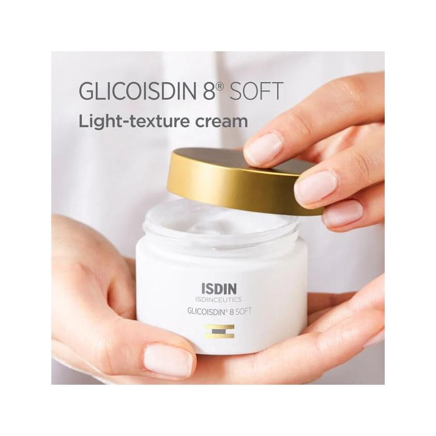 Isdin Isdinceutics Glicoisdin 8 Crema Viso Esfoliante Soft 50ml