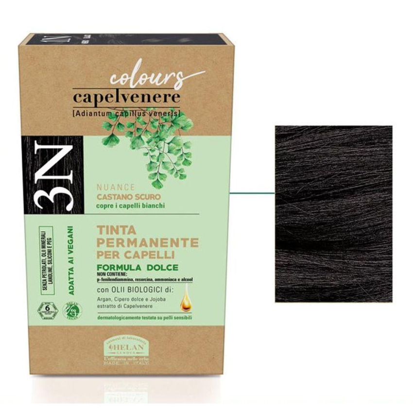 Helan Capelvenere Colore Ricco per Capelli 3N - Castano Scuro Intenso