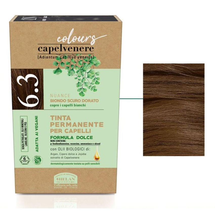 Helan Capelvenere 6,3N Biondo Scuro Dorato Tinta per Capelli