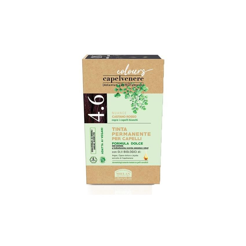 Helan Capelvenere Tinta per Capelli 4.6N in Castano Rosso