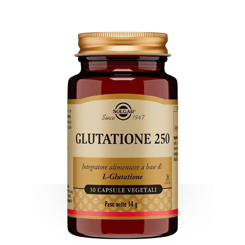 Solgar Glutathione 250 - 30 Capsule Vegetali