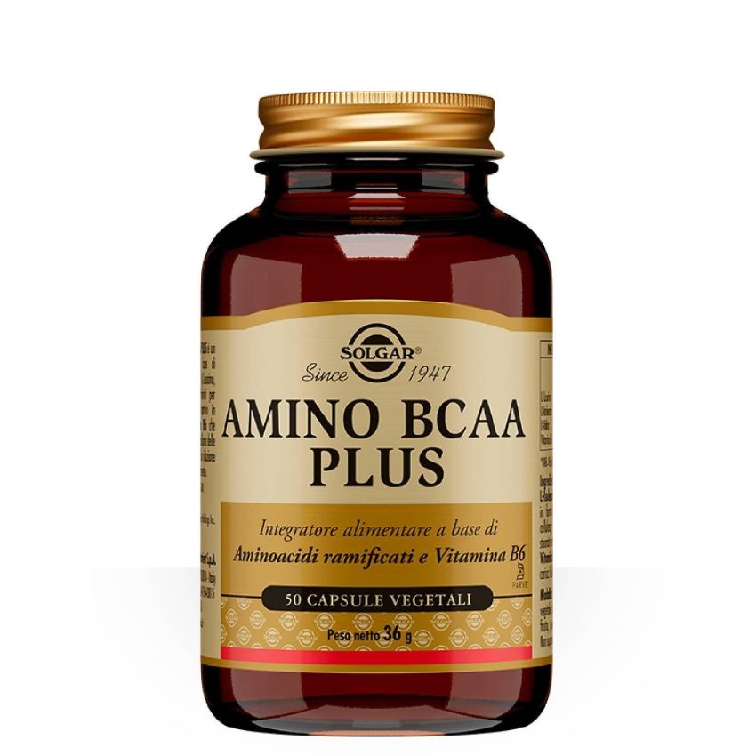 Solgar Advanced BCAA Plus Amino Acids, 50 Capsule