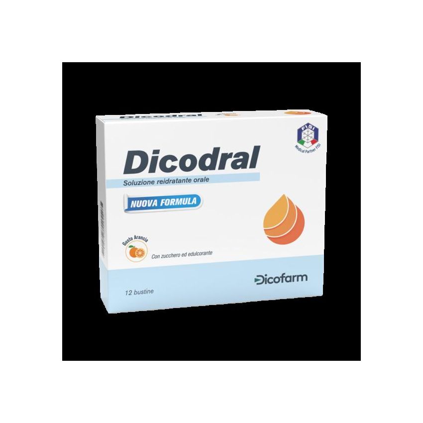 Dicodral - Pacchetto di 12 Bustine per Disturbi Intestinali