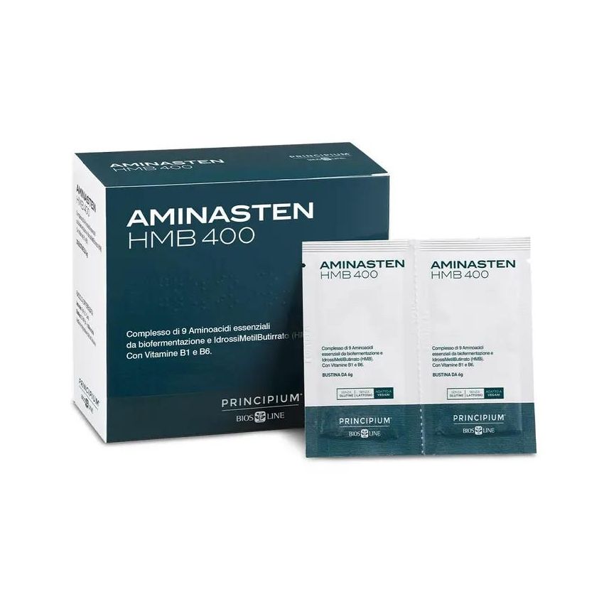 Principium Aminasten HMB 400 - Integratore Alimentare in Bustine