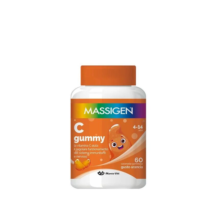 Massigen C Gummy 60 Caramelle Gommose con Vitamina C