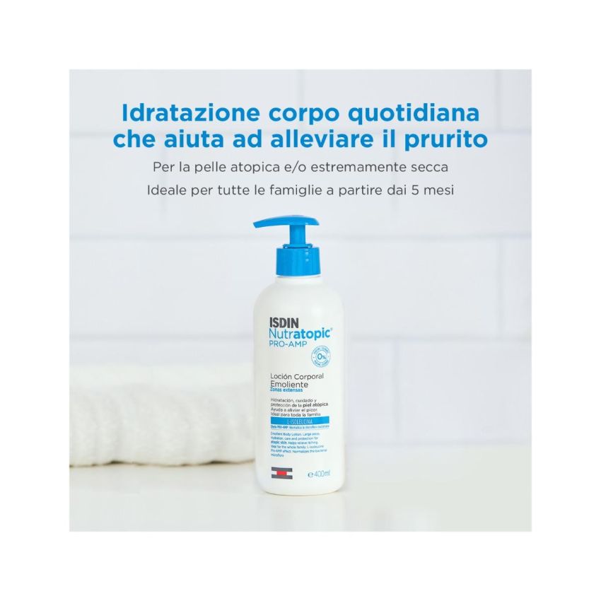 Isdin Nutratopic PRO-AMP - Lozione Emolliente 400ml