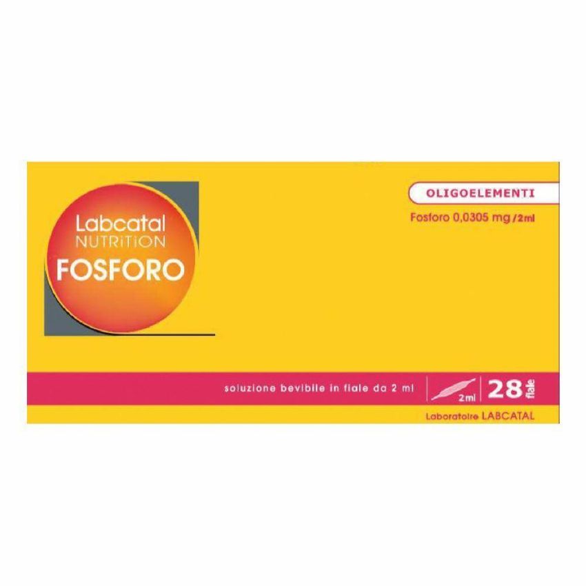 Nutrizione Labcatal Fosforo - 28 Fiale da 2ml