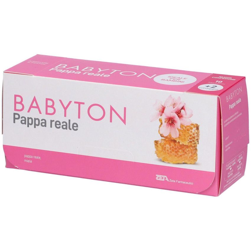 Zetaton Babyton - Confezione da 12 Fiale da 10ml per Neonati