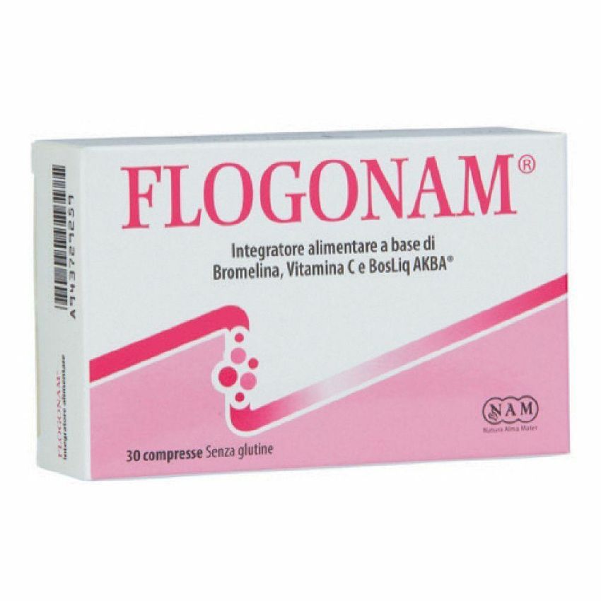 Flogonam: Pacchetto da 30 Compresse Antinfiammatorie