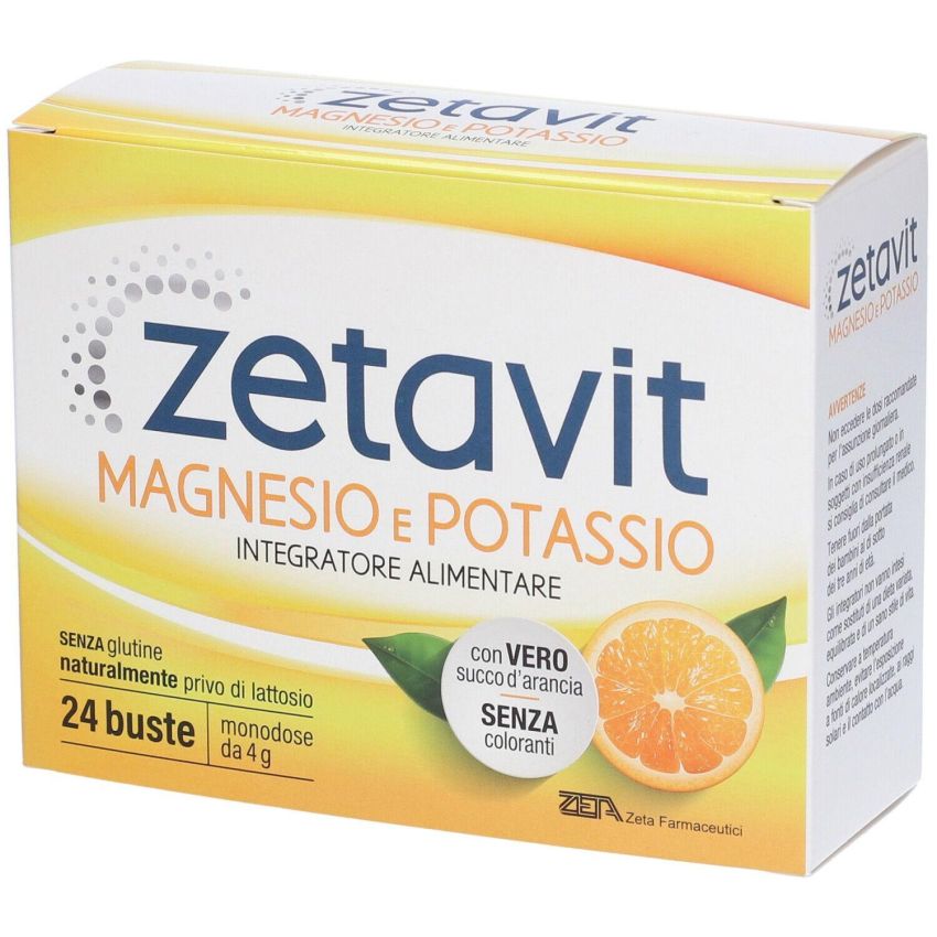 Zetavit Magnesio e Potassio - 24 Bustine