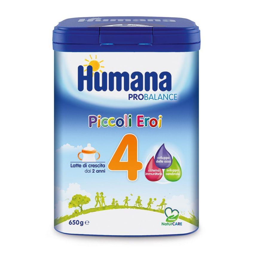 Humana Probalance 4 Piccoli Eroi, Latte di Crescita 650g