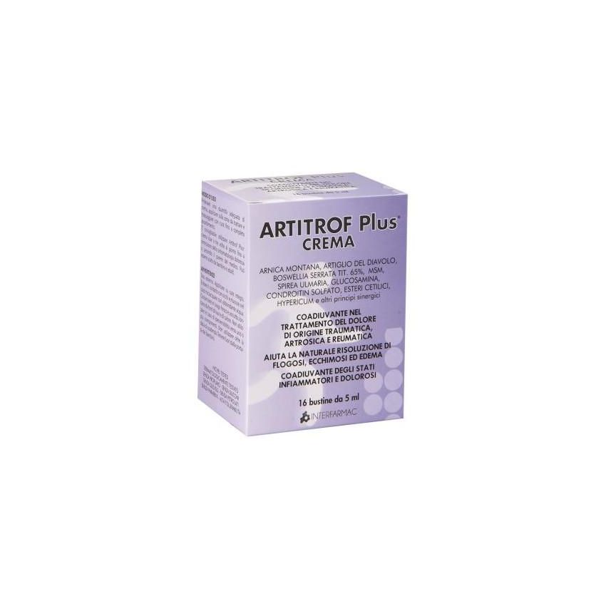 Artitrof Plus - Crema per Articolazioni - 16 Bustine da 5ml