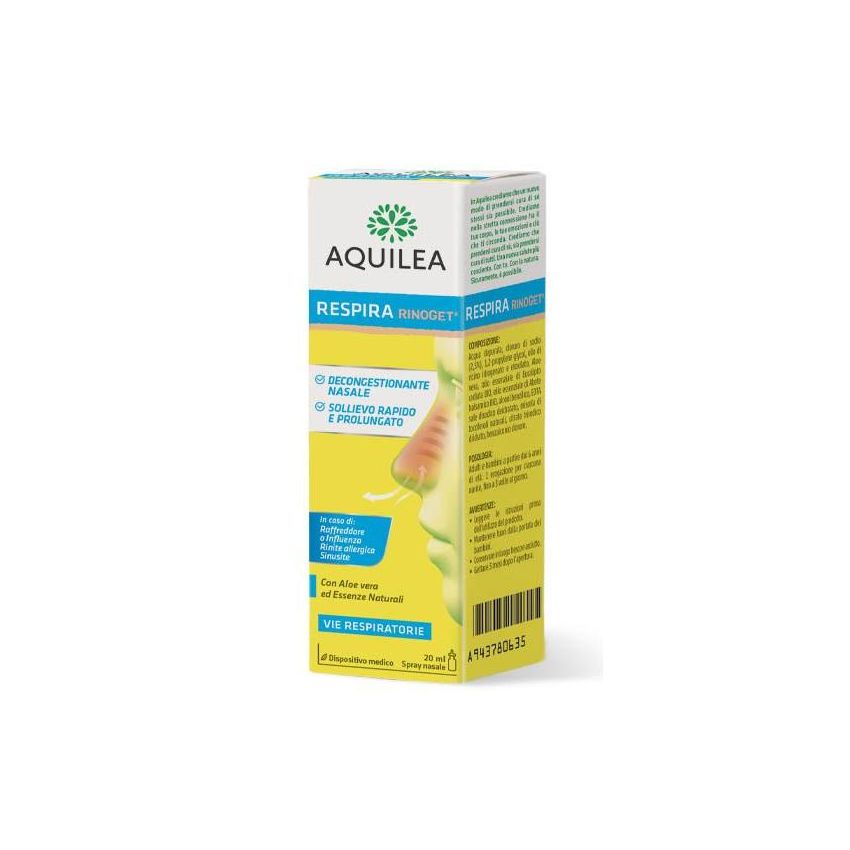 Aquilea Rinoget Respira Spray Nasale 20ml