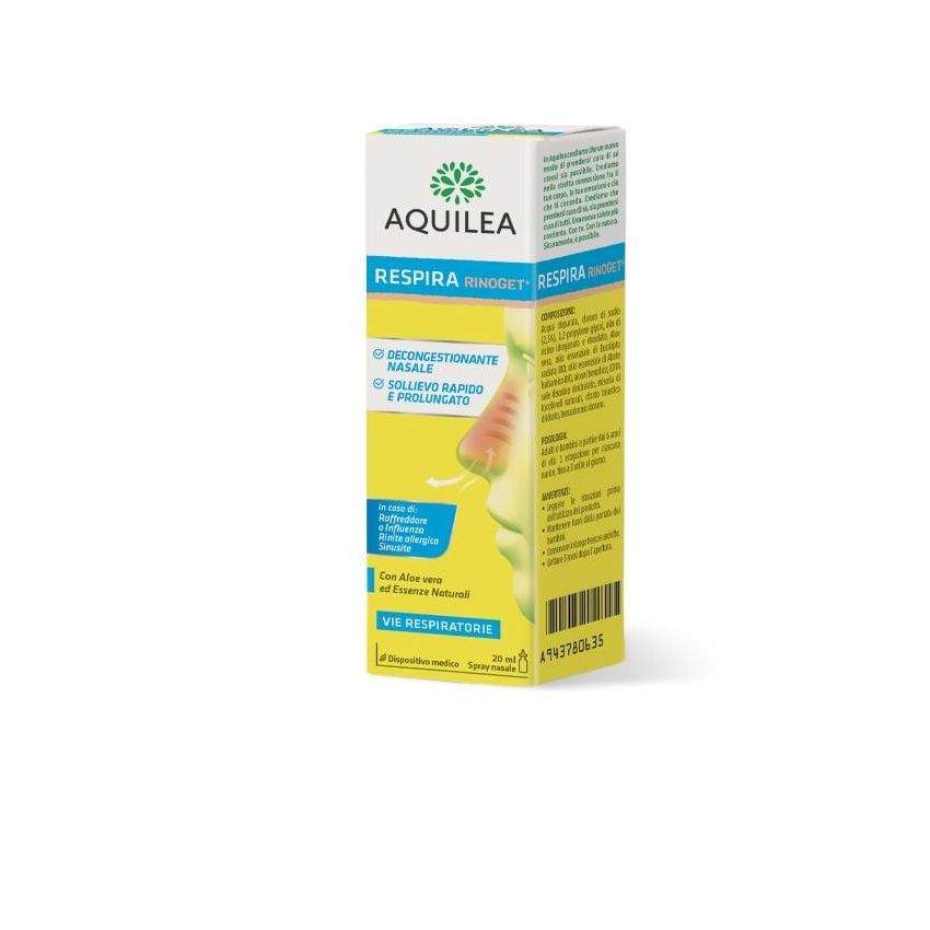 Aquilea Rinoget Respira Spray Nasale 20ml