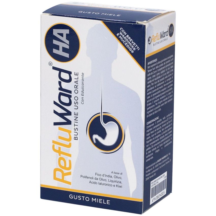 Refluward HA: Trattamento Anti-Reflusso in 20 Bustine
