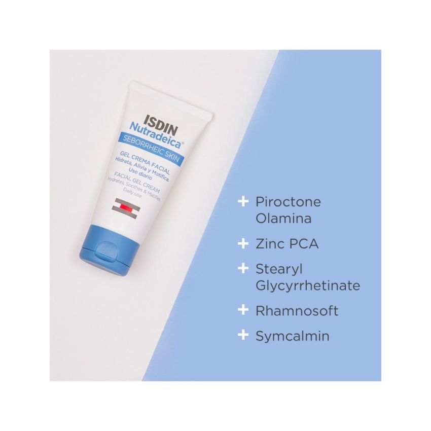 Gel Crema Viso Isdin Nutradeica per Pelle Seborroica - 50ml