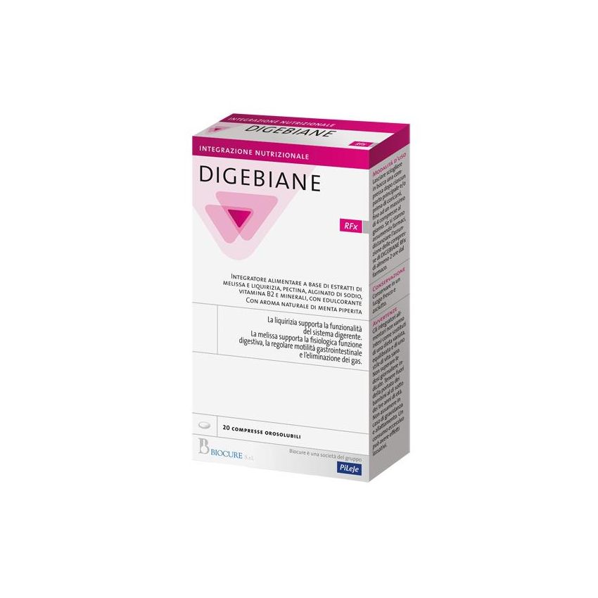 Digebiane RFX - Digestive Aid, 20 Compresse