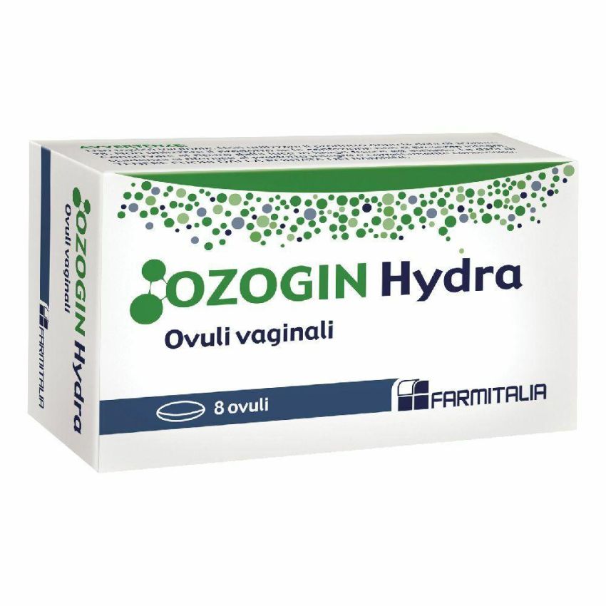 Ozogin Hydra Ovuli Vaginali - Confezione da 8 Pezzi