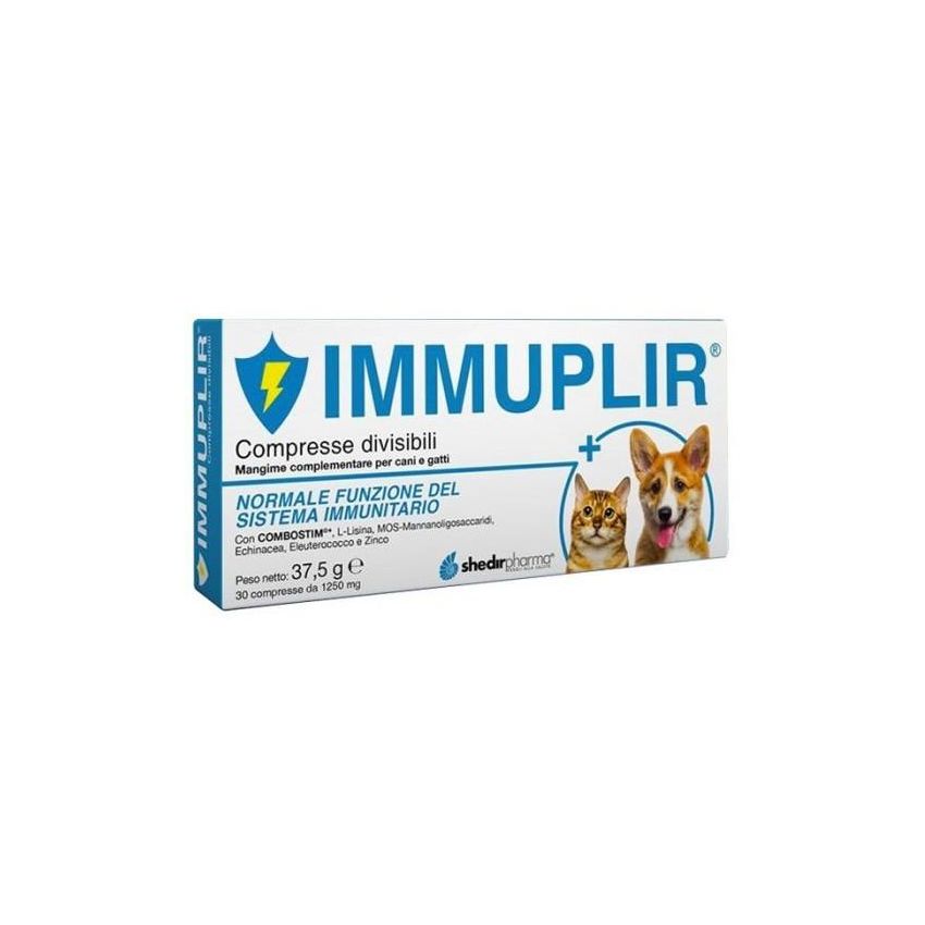 Immuplir Integratore Alimentare per Cane e Gatto - 30 Compresse