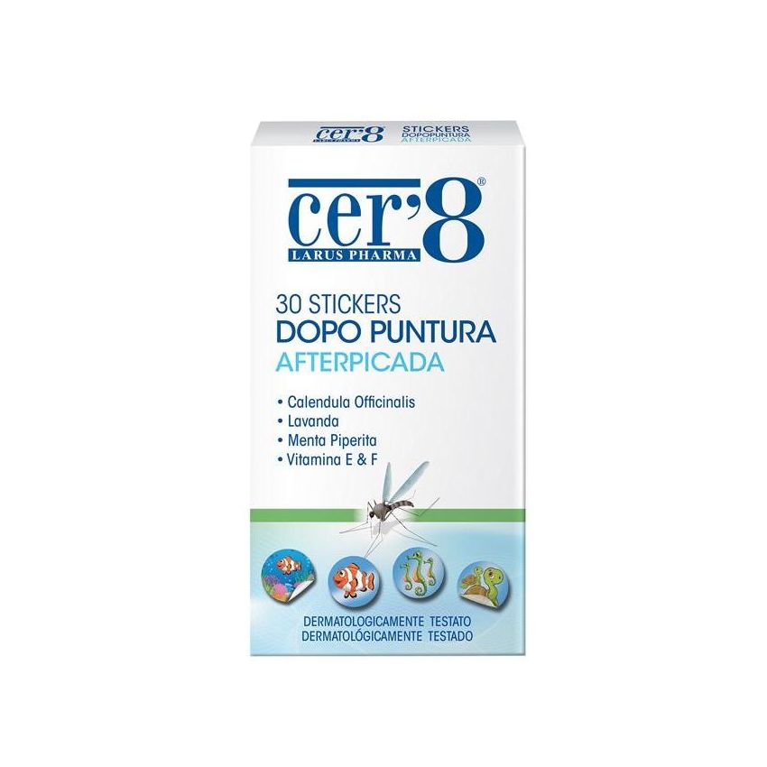Cerotto Adesivo Cer 8 Post-Puntura, Pacco da 30 Pezzi