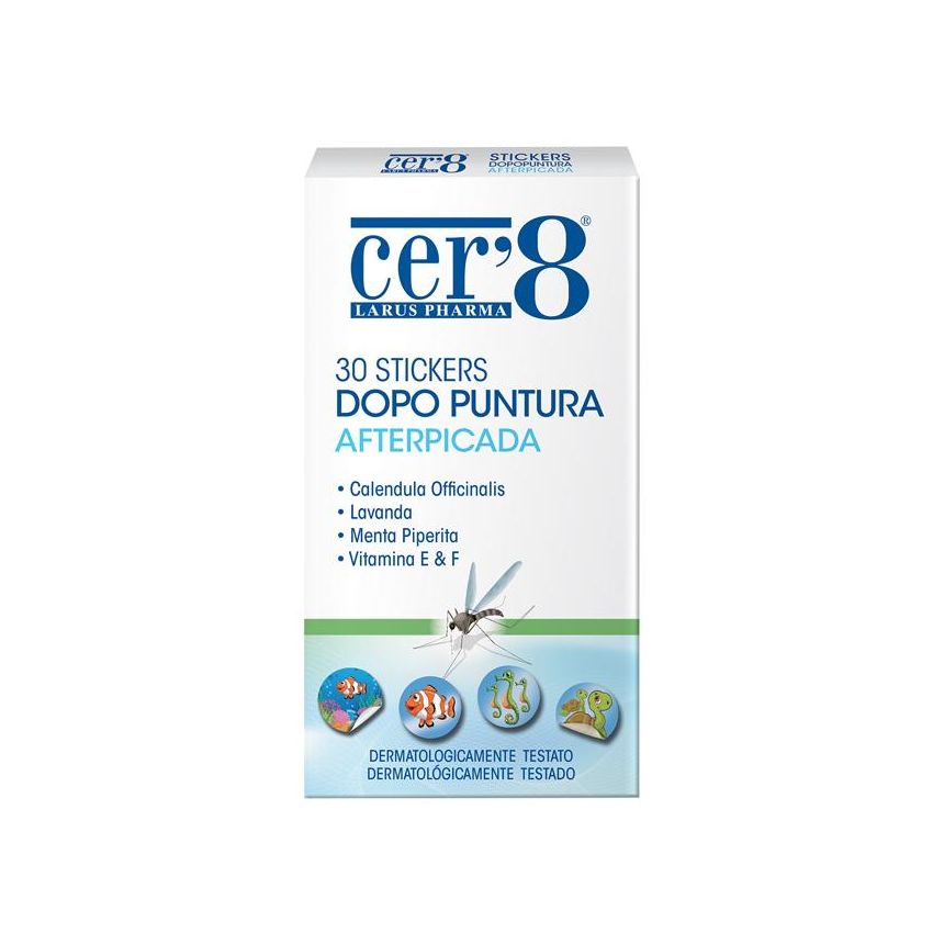 Cerotto Adesivo Cer 8 Post-Puntura, Pacco da 30 Pezzi