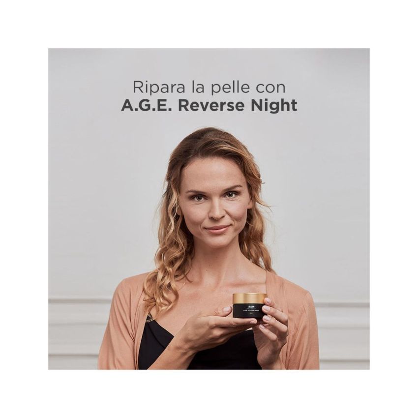 Isdin Isdinceutics Crema Notte Rivitalizzante Anti-Età per il Viso, 50ml