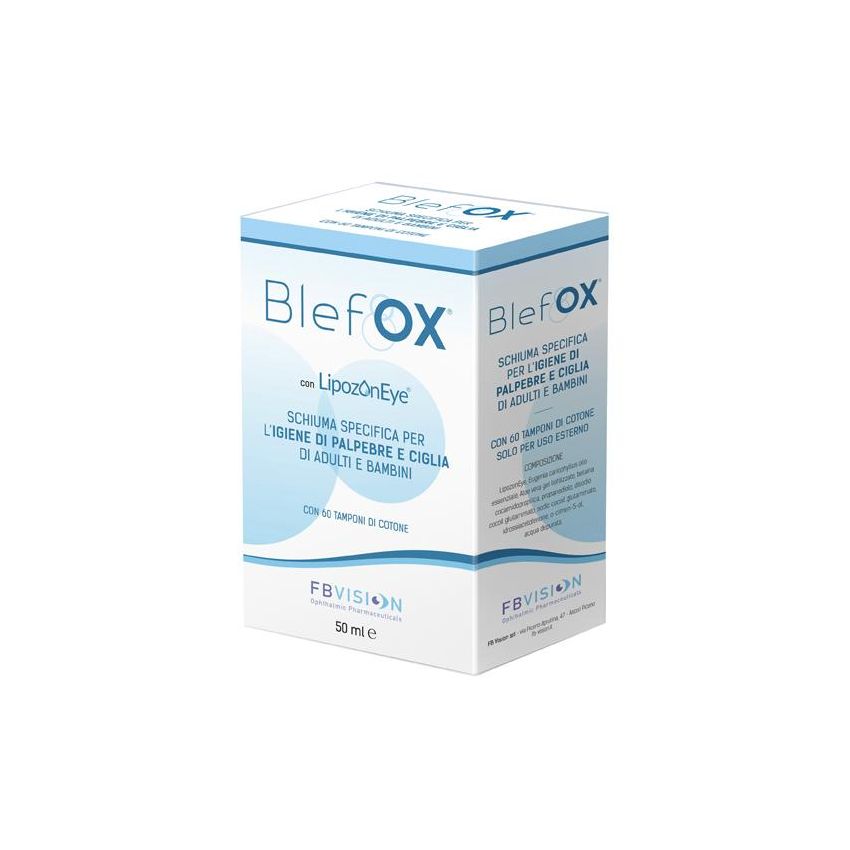BlefOX Schiuma Igienizzante per Palpebre e Ciglia 50ml