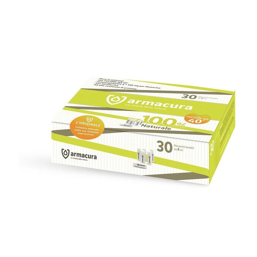 Armacura Colostro Naturale al 100% in 30 Flaconcini