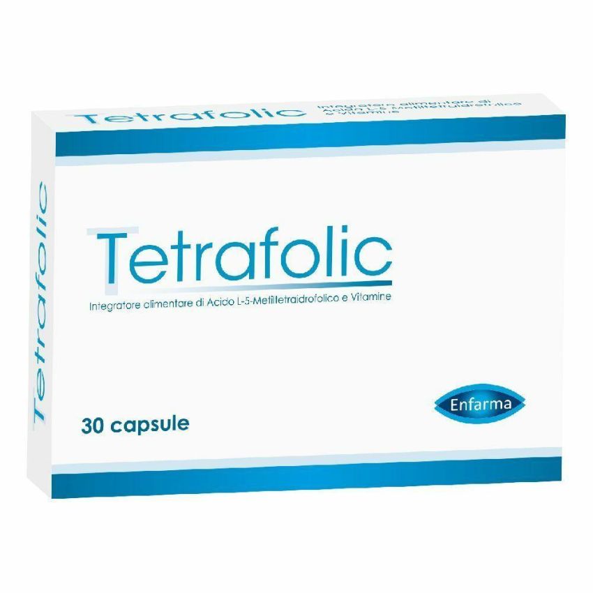 Tetrafolic - Capsule Multivitaminiche 30 Pezzi