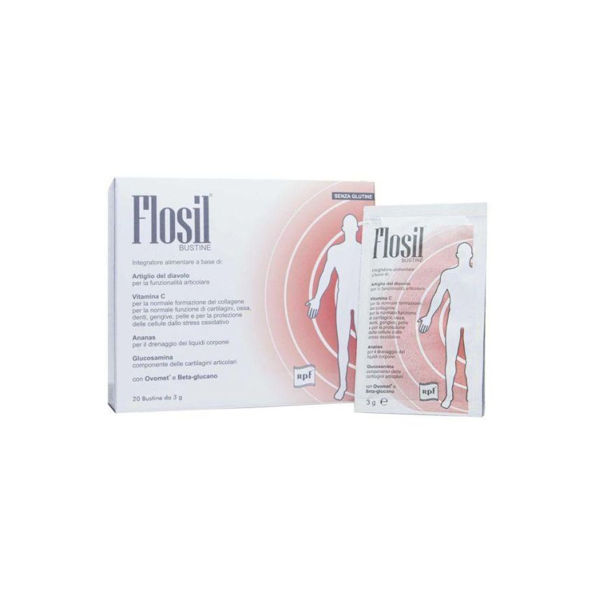 Flosil - Confezione da 20 Bustine da 3g