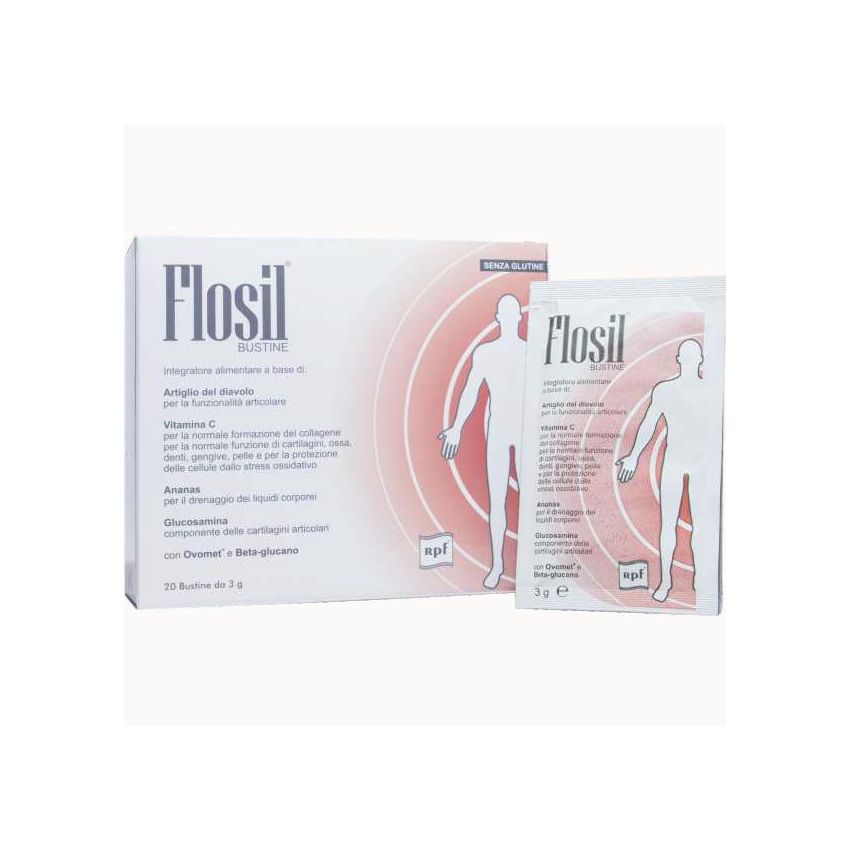 Flosil - Confezione da 20 Bustine da 3g