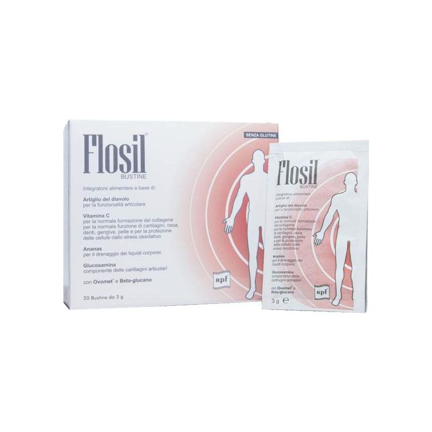 Flosil - Confezione da 20 Bustine da 3g