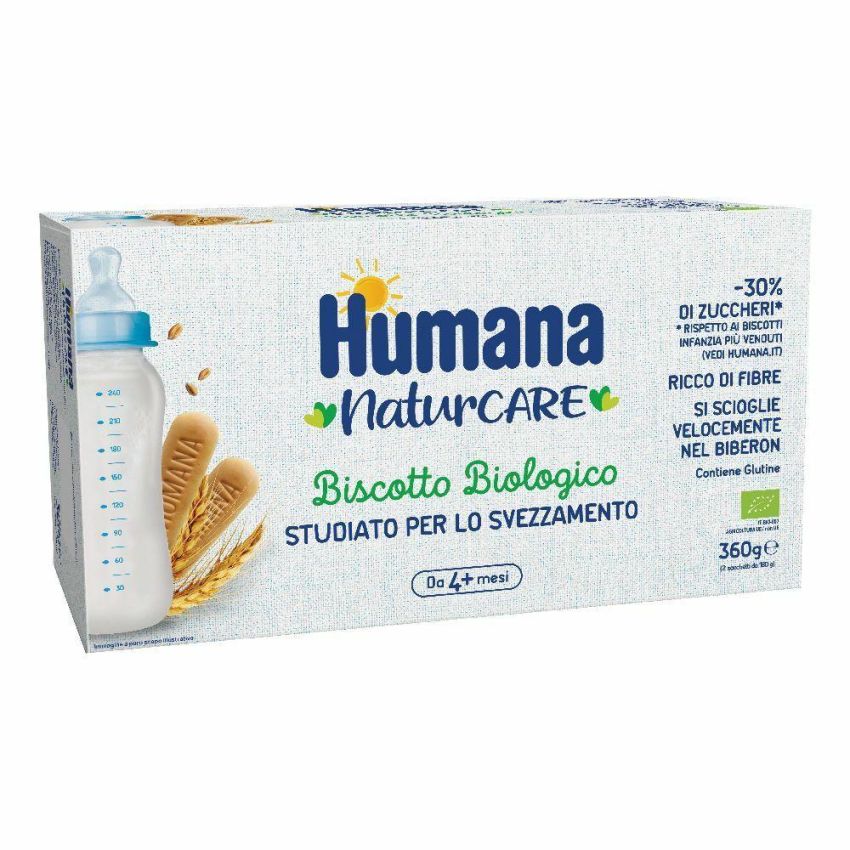 Humana Bio Baby Biscotti per 4+ Mesi, 360g