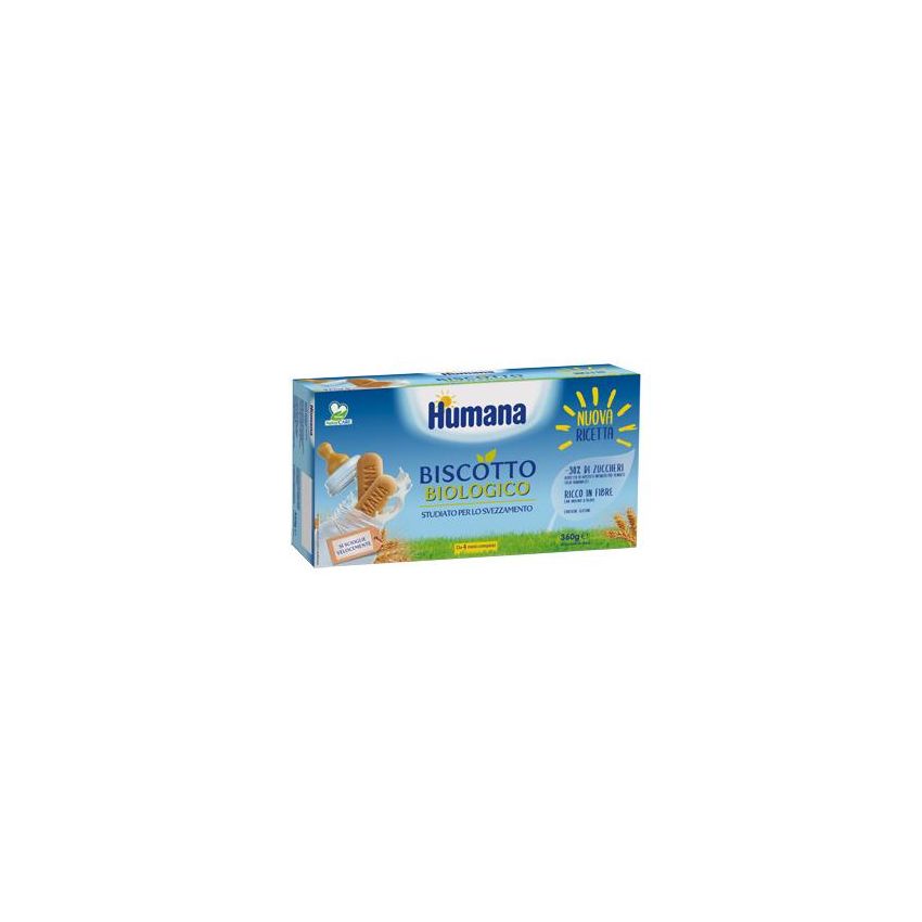 Humana Bio Baby Biscotti per 4+ Mesi, 360g