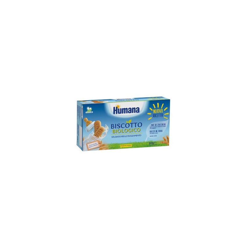 Humana Bio Baby Biscotti per 4+ Mesi, 360g