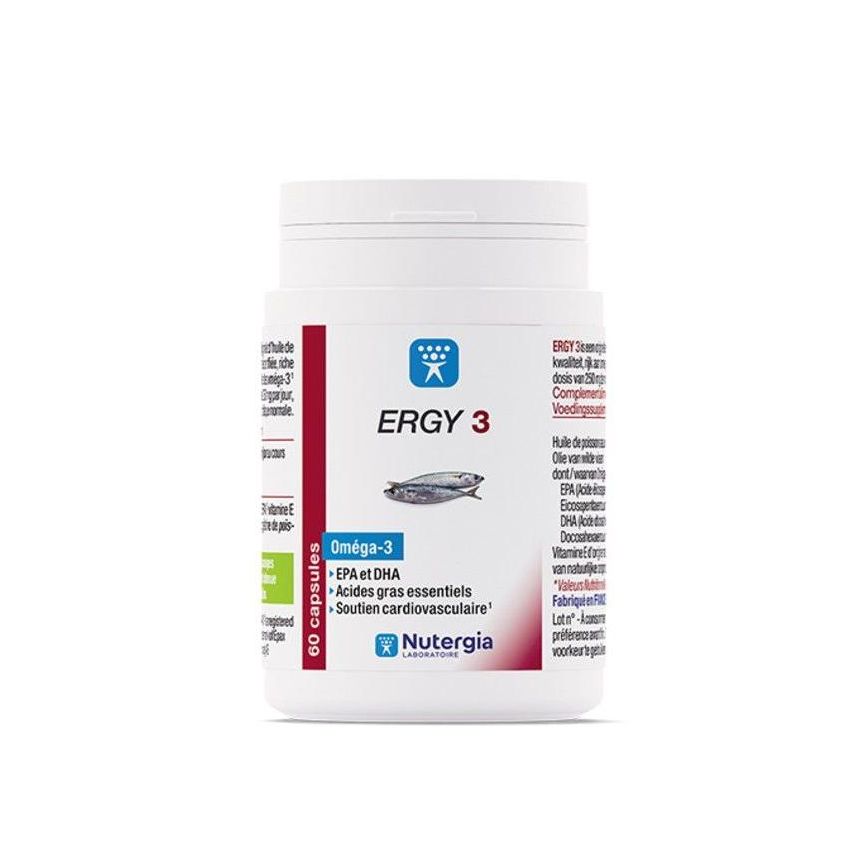 Ergy 3 Premium 60 Capsule Supplement