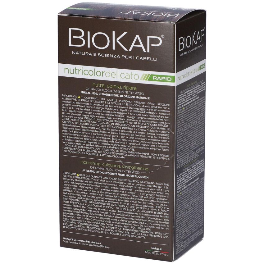 Biokap Nutricolor Delicato Rapido 5.15 - Tinta per Capelli 135ml
