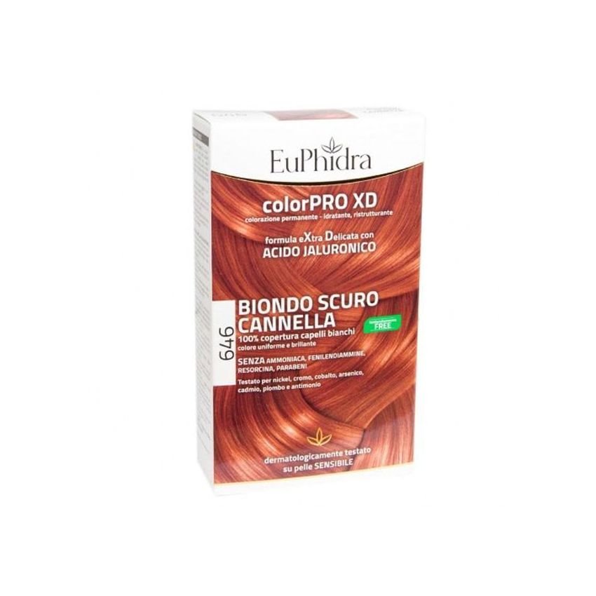 Euphidra Colorpro XD Tinta Capelli - Tonalit 646 Biondo Scuro Cannella