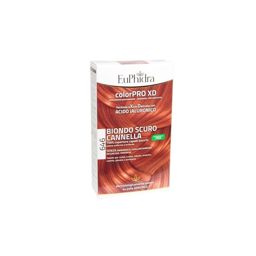 Euphidra Colorpro XD Tinta Capelli - Tonalit 646 Biondo Scuro Cannella