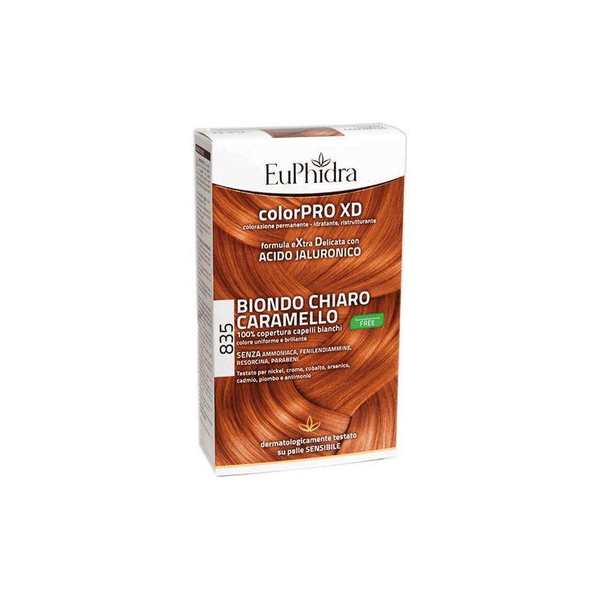 Euphidra Colorpro XD Tonalit 835 - Biondo Chiaro con Riflessi Caramello Avana