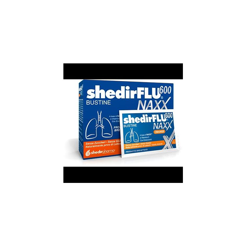 Shedirflu Naxx 600 Sapore Arancia - 20 Bustine