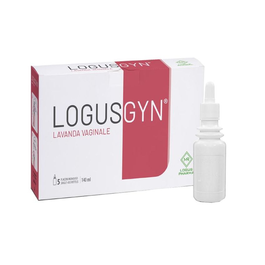 Logusgyn Lavanda Vaginale Monouso - Confezione da 5 Flaconi