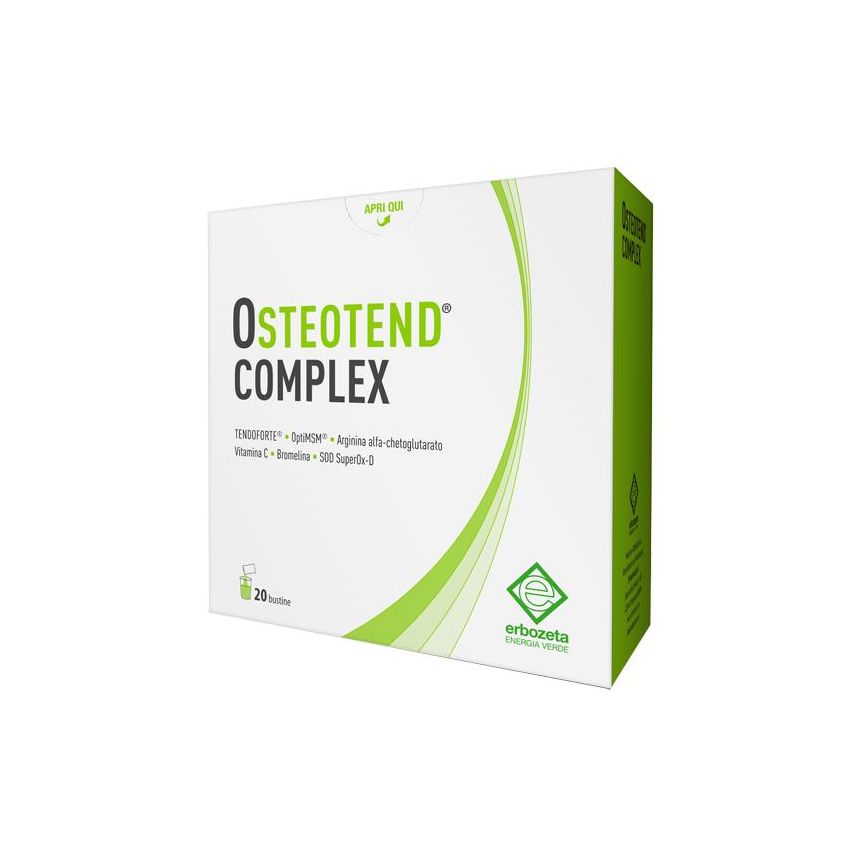 Osteotend Complex - Integratore per Ossa e Articolazioni, 20 Bustine