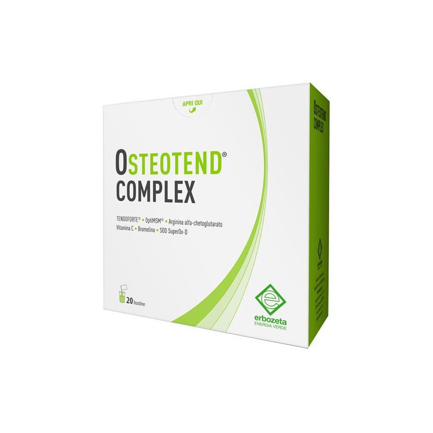 Osteotend Complex - Integratore per Ossa e Articolazioni, 20 Bustine