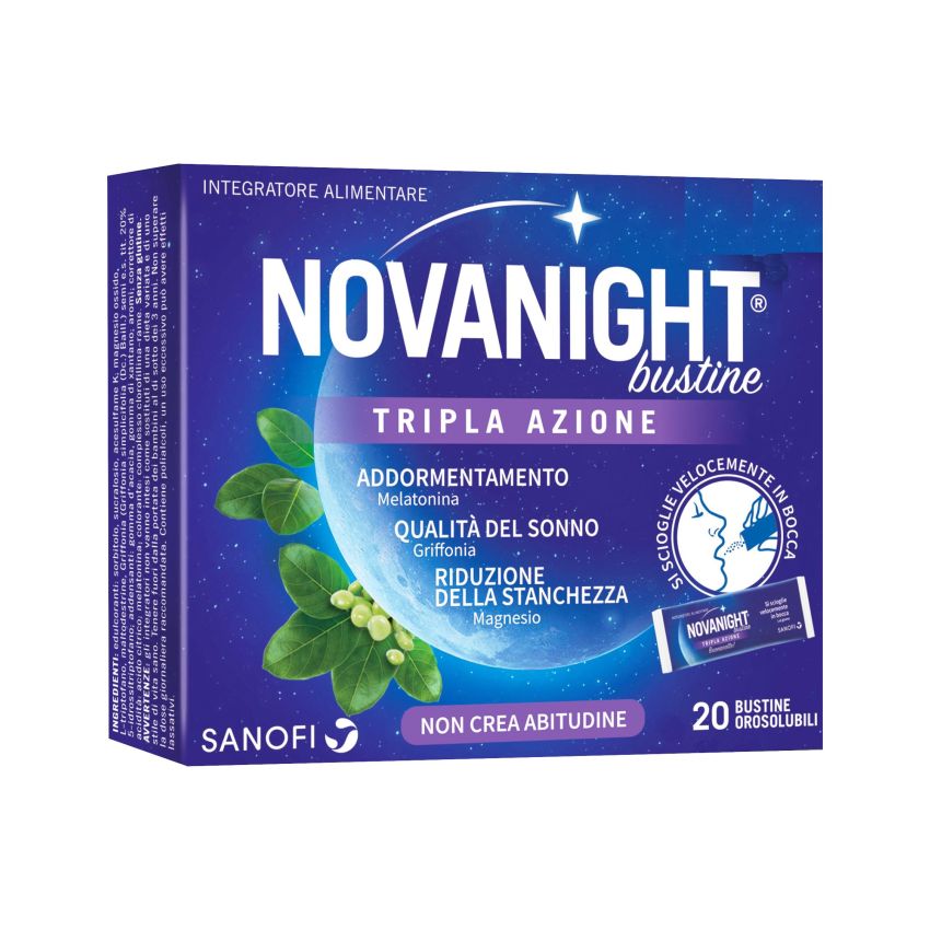 Novanight Tripla Azione - Paccioto da 20 Buste