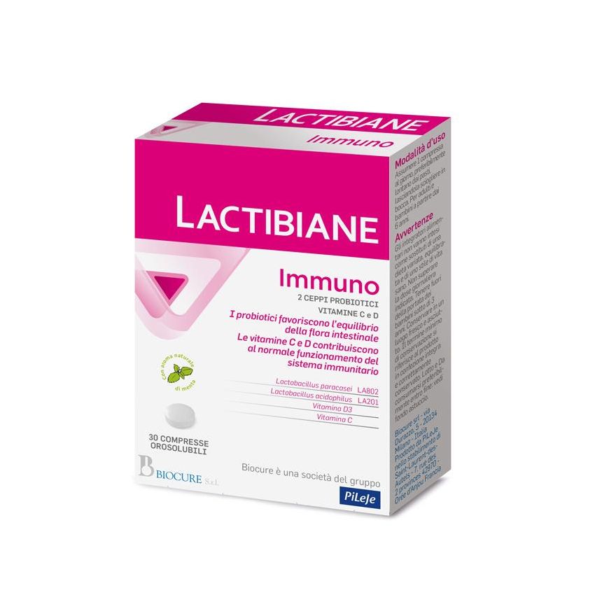 Lactibiane Immuno Supporto Immunitario, 30 Compresse