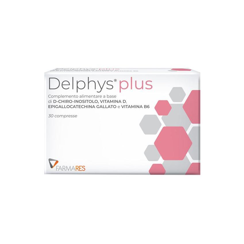 Delphys Plus - Integratore Alimentare, 30 Compresse