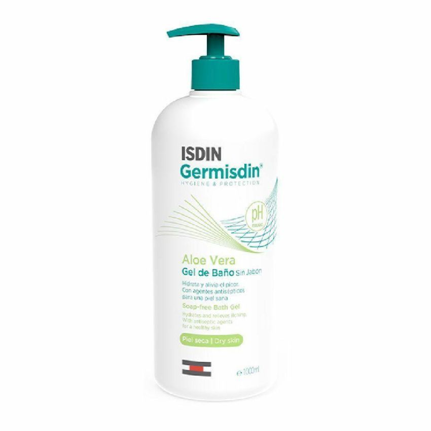 Isdin Germisdin Aloe Vera - Igiene Corpo Quotidiana 1 Litro